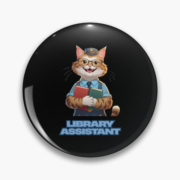 Item preview, Library Assistant Cat designed and sold by sydney-syder.