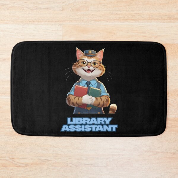 Item preview, Library Assistant Cat designed and sold by sydney-syder.