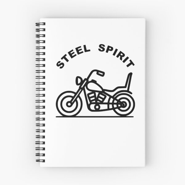 Item preview, Steel Spirit Chopper - Iron & Line Motorcycle Art designed and sold by The Bold Line Studio.