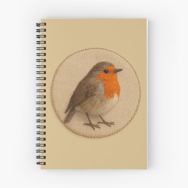 Item preview, Robin Embroidery Patch Design designed and sold by ChirpInc.