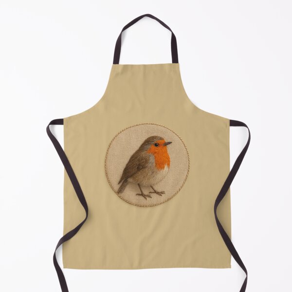 Item preview, Robin Embroidery Patch Design designed and sold by ChirpInc.