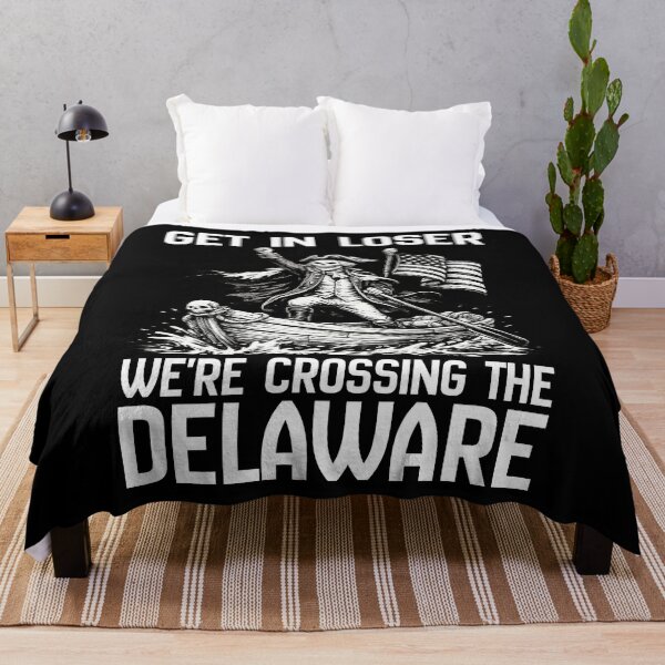 Item preview, Get In Loser We’re Crossing The Delaware Shirt | Funny George Washington Meme Tee designed and sold by Teetreasure2.