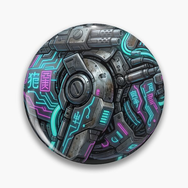 Item preview, Neo Tokyo Cyberpunk Alpha Wolf - Futuristic Mecha Cyborg designed and sold by Neo Tokio.