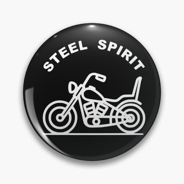 Item preview, Steel Spirit Chopper - Iron & Line Motorcycle Art designed and sold by The Bold Line Studio.