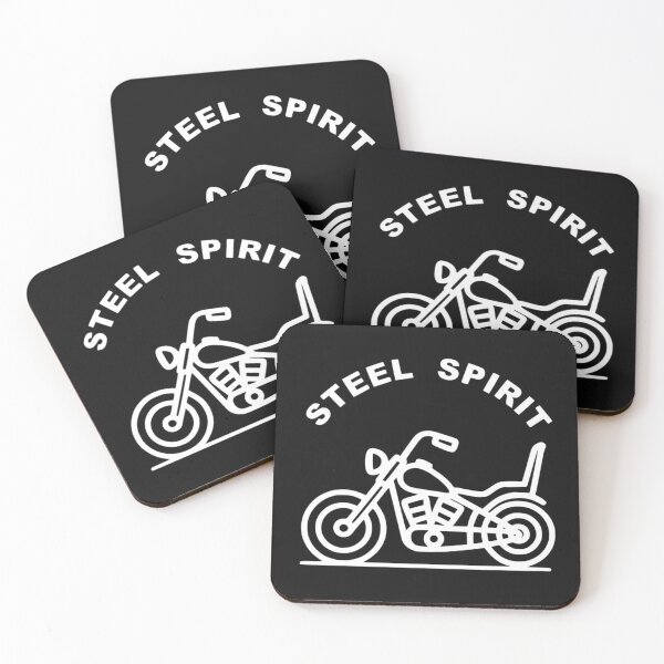 Item preview, Steel Spirit Chopper - Iron & Line Motorcycle Art designed and sold by The Bold Line Studio.