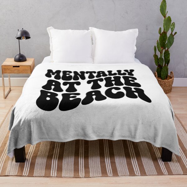 Item preview, Mentally at the Beach – Funny Coastal Vibes Design designed and sold by SLGA-Designs.