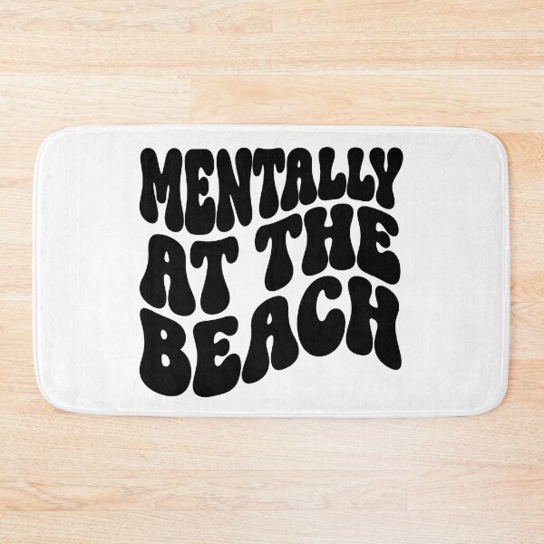 Item preview, Mentally at the Beach – Funny Coastal Vibes Design designed and sold by SLGA-Designs.