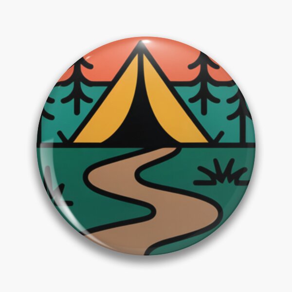 Item preview, Camping logo  designed and sold by T's&such.