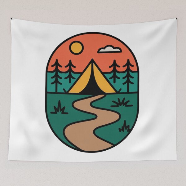 Item preview, Camping logo  designed and sold by T's&such.