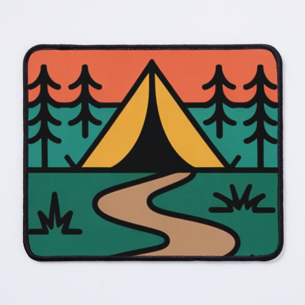 Item preview, Camping logo designed and sold by T's&such.