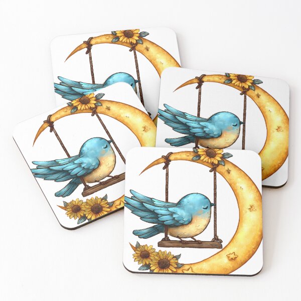 Item preview, Celestial Swing Bluebird designed and sold by pumsquare.
