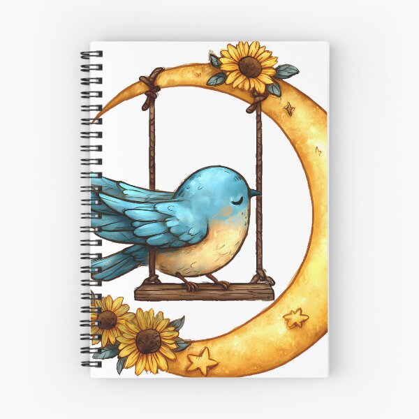 Item preview, Celestial Swing Bluebird designed and sold by pumsquare.
