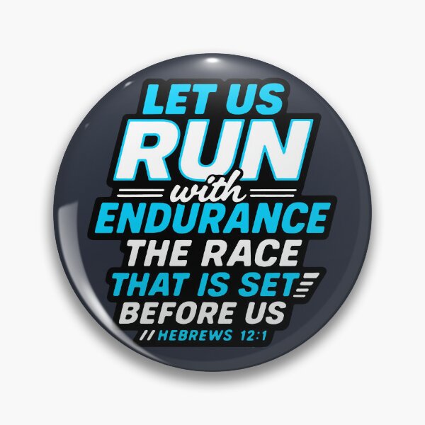 Item preview, Hebrews 12:1 Run With Endurance The Race That Is Set Before Us designed and sold by plushism.