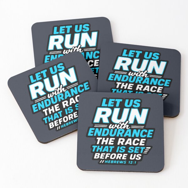 Item preview, Hebrews 12:1 Run With Endurance The Race That Is Set Before Us designed and sold by plushism.