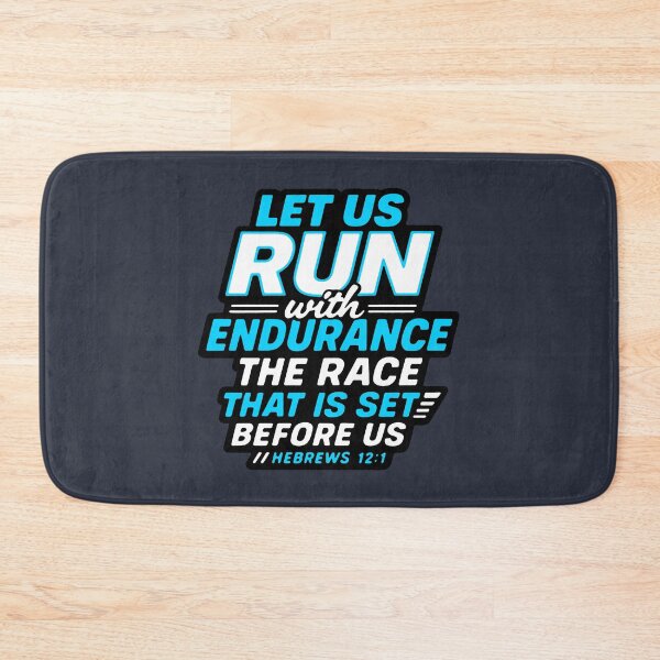 Item preview, Hebrews 12:1 Run With Endurance The Race That Is Set Before Us designed and sold by plushism.