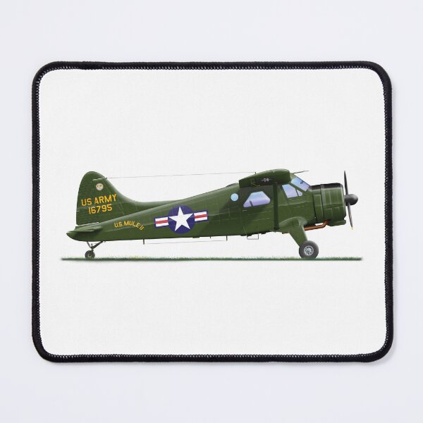 Item preview, DHC DHC-2 BEAVER 970 255 16795 US ARMY 1952 designed and sold by Grubby Fingers Aircraft Illustration.