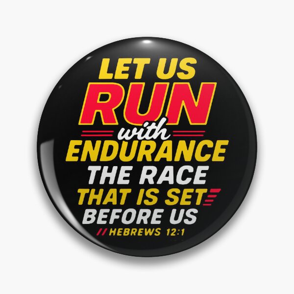 Item preview, Hebrews 12:1 Run With Endurance The Race That Is Set Before Us designed and sold by plushism.
