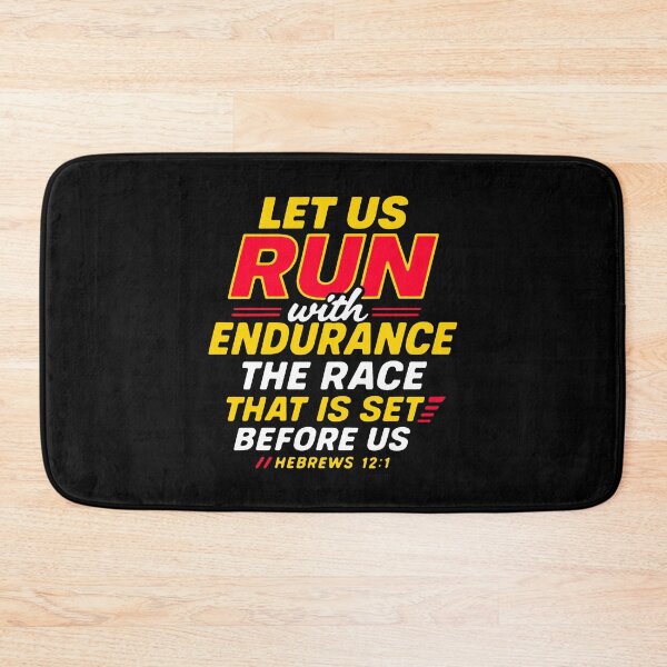 Item preview, Hebrews 12:1 Run With Endurance The Race That Is Set Before Us designed and sold by plushism.