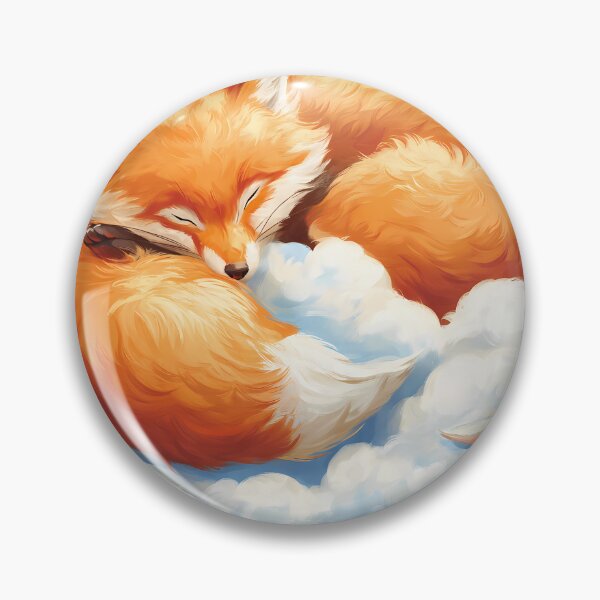Item preview, Cloud Pillow Fox designed and sold by pumsquare.
