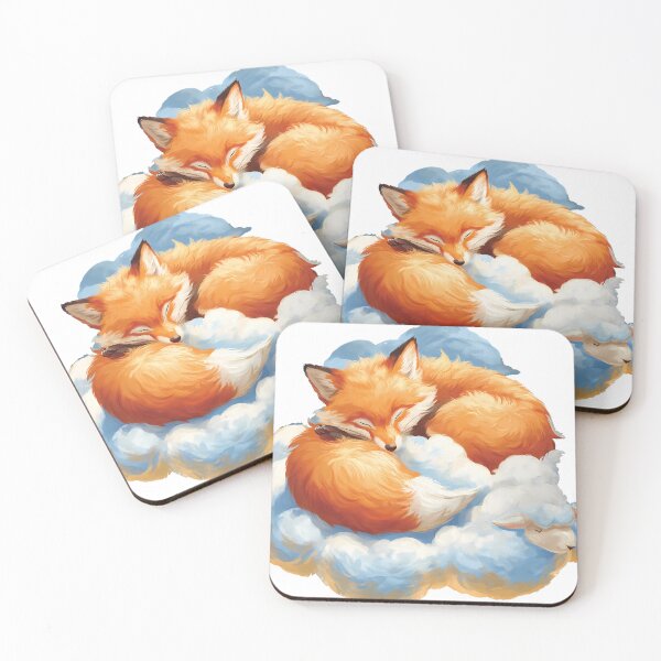 Item preview, Cloud Pillow Fox designed and sold by pumsquare.