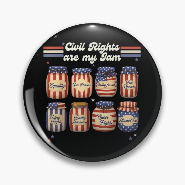 Item preview, Retro Civil Rights Patriotic Mason Jars Voting Equality Bodily Autonomy Graphic designed and sold by KrystinaGiGi.