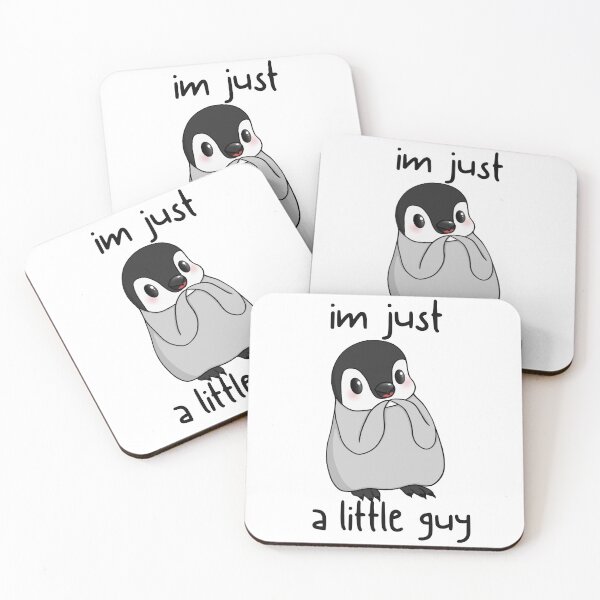 Item preview, im just a little guy penguin  designed and sold by bloomintoyoubiy.