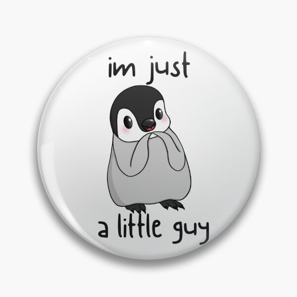 Item preview, im just a little guy penguin  designed and sold by bloomintoyoubiy.