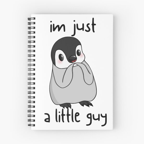 Item preview, im just a little guy penguin  designed and sold by bloomintoyoubiy.