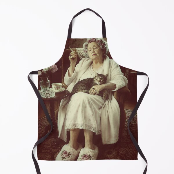 Item preview, Glam grandma with cat designed and sold by Image Creative.