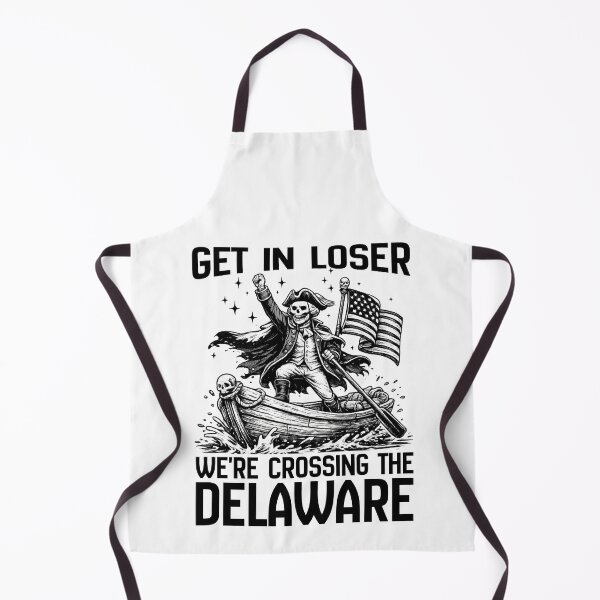 Item preview, Get In Loser We’re Crossing The Delaware Shirt | Funny George Washington Meme Tee designed and sold by Teetreasure2.