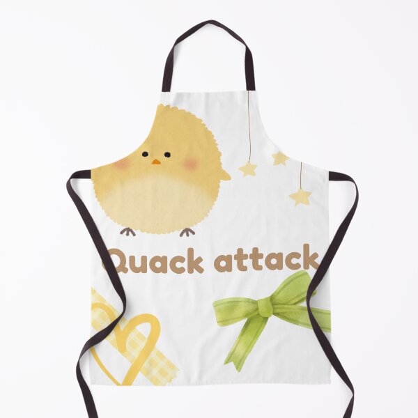 Item preview, Quack Attack Cute Duck Aesthetic Kawaii Yellow Chick Funny Design designed and sold by ravenRM.