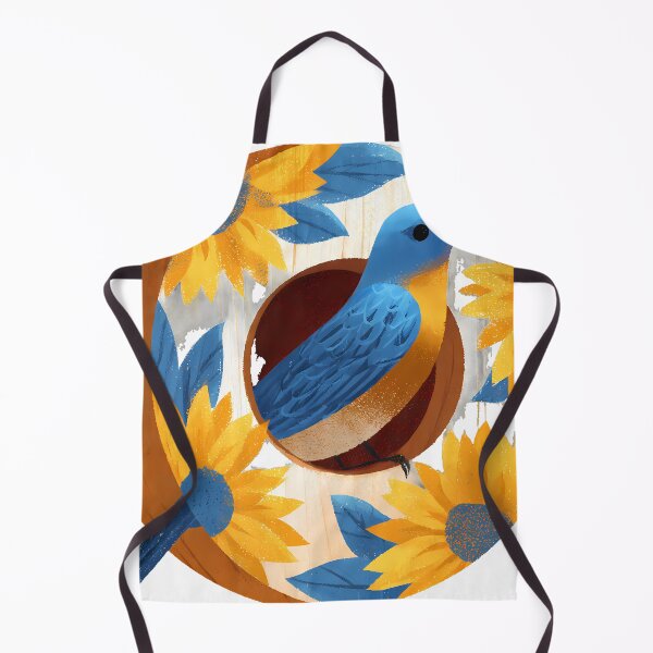 Item preview, Cozy Birdhouse Bluebird designed and sold by pumsquare.