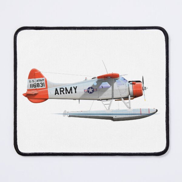 Item preview, DHC DHC-2 BEAVER 376 116831 US ARMY 1952 designed and sold by Grubby Fingers Aircraft Illustration.