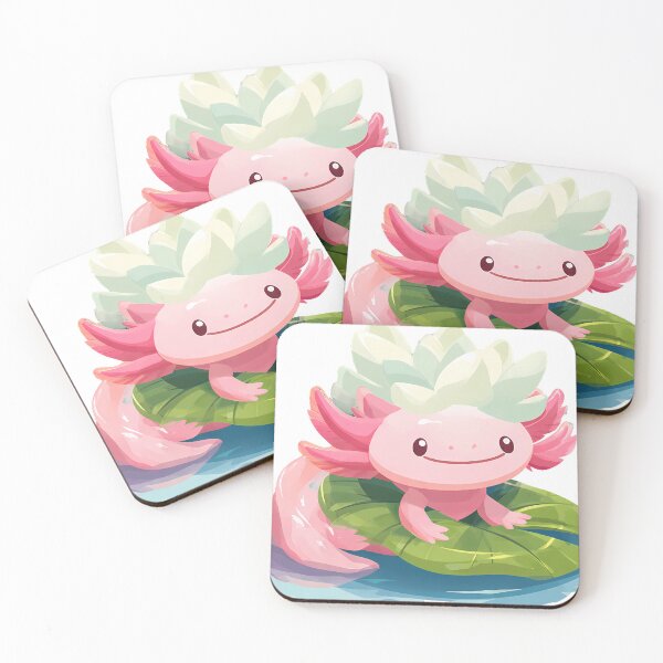 Item preview, Water Lily Axolotl designed and sold by pumsquare.