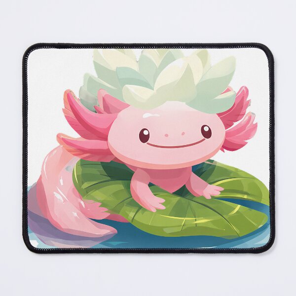 Item preview, Water Lily Axolotl designed and sold by pumsquare.