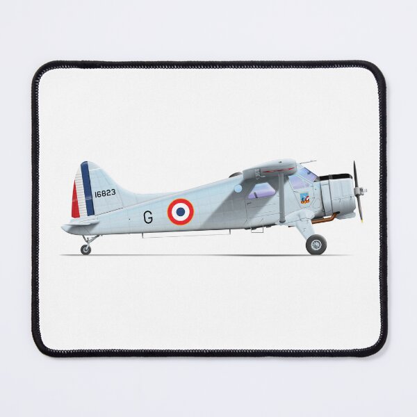 Item preview, DHC DHC-2 BEAVER 347 16823 FRANCE 1955 designed and sold by Grubby Fingers Aircraft Illustration.