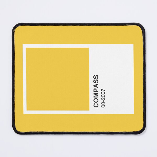 Item preview, Compass Golden Movie Book Gold Colour Swatch - Gold Border designed and sold by The Colourful Game.