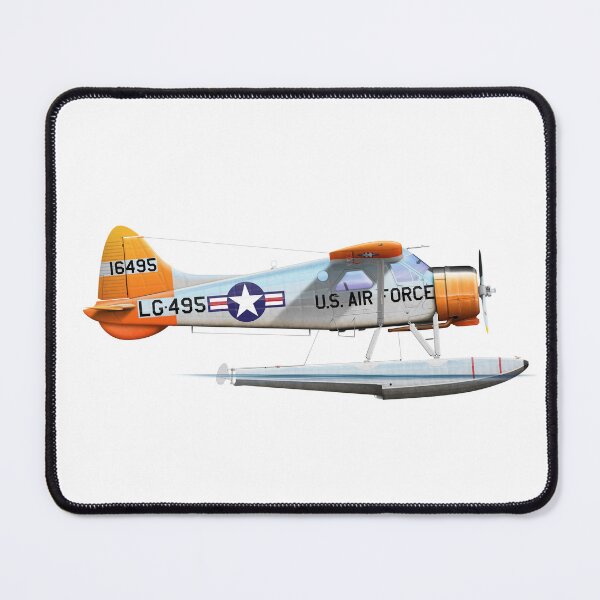 Item preview, DHC DHC-2 BEAVER 266 51-16495 USAF 1952 designed and sold by Grubby Fingers Aircraft Illustration.