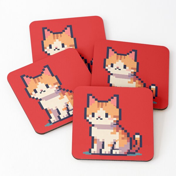 Item preview, Pixel cat designed and sold by T's&such.