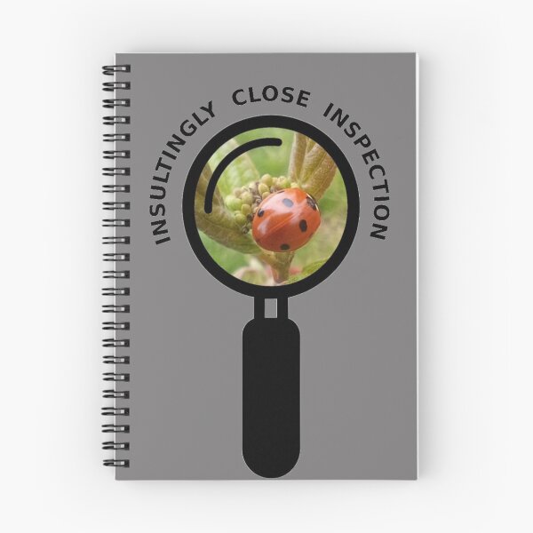 Item preview, Insultingly Close Inspection - Ladybug designed and sold by The Bold Line Studio.