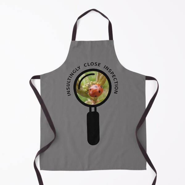 Item preview, Insultingly Close Inspection - Ladybug designed and sold by The Bold Line Studio.