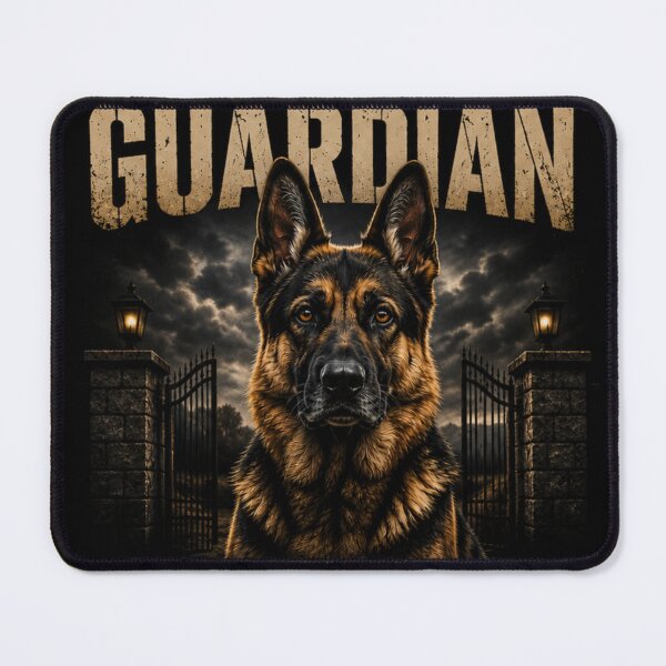 Item preview, Guardian German Shepherd – Loyal Fearless Dog Lover Gift designed and sold by DailyMayhem.