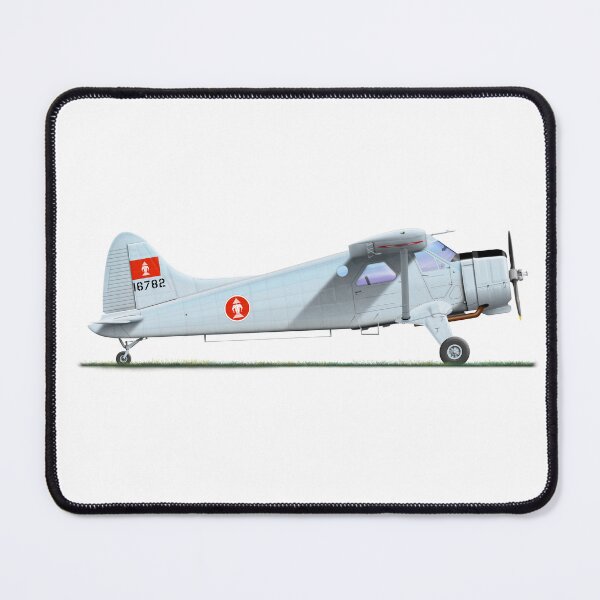 Item preview, DHC DHC-2 BEAVER 229 16782 LAOS 1958 designed and sold by Grubby Fingers Aircraft Illustration.