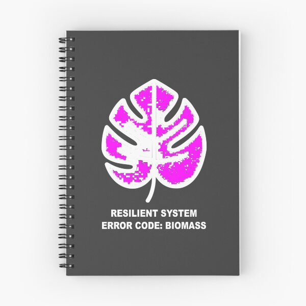Item preview, Monstera Glitch - Error Code: Biomass designed and sold by The Bold Line Studio.