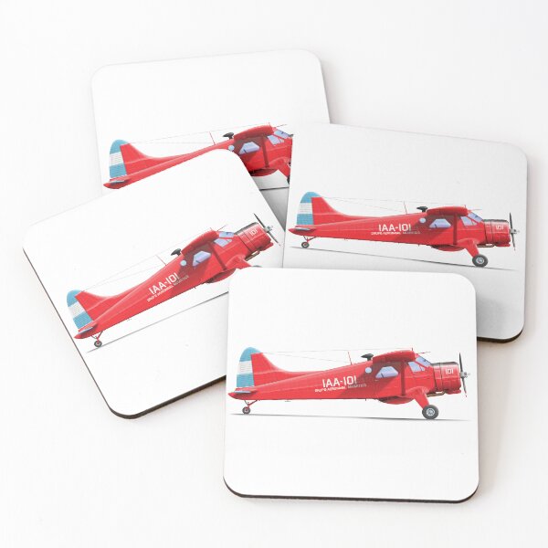 Item preview, DHC DHC-2 BEAVER 129 IAA-101 ARGENTINE NAVY 1960 designed and sold by Grubby Fingers Aircraft Illustration.