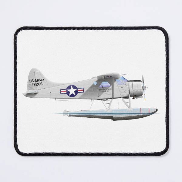Item preview, DHC DHC-2 BEAVER 115 51-6266 US ARMY 1951 designed and sold by Grubby Fingers Aircraft Illustration.