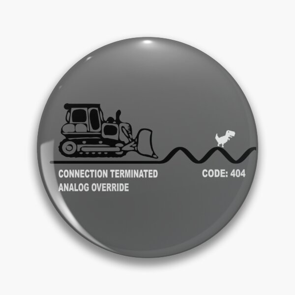 Item preview, Connection Terminated - Analog Override 404 designed and sold by The Bold Line Studio.