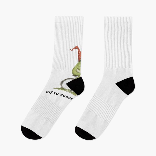 Item preview, Off To Commit Tom Foolery Funny Frog Meme designed and sold by Hedoraxe.