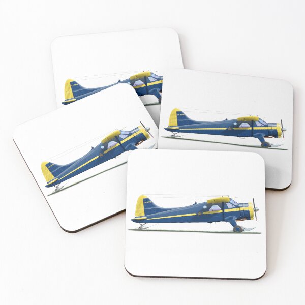Item preview, DHC DHC-2 BEAVER 62 CF-MPM RCMP 1972 designed and sold by Grubby Fingers Aircraft Illustration.