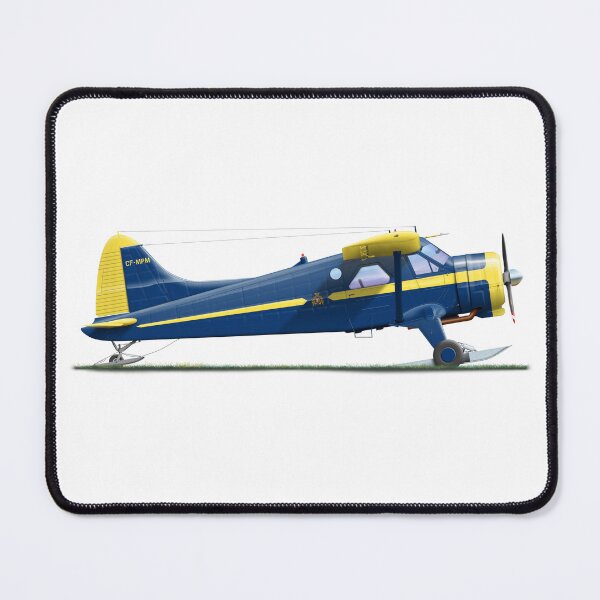 Item preview, DHC DHC-2 BEAVER 62 CF-MPM RCMP 1972 designed and sold by Grubby Fingers Aircraft Illustration.